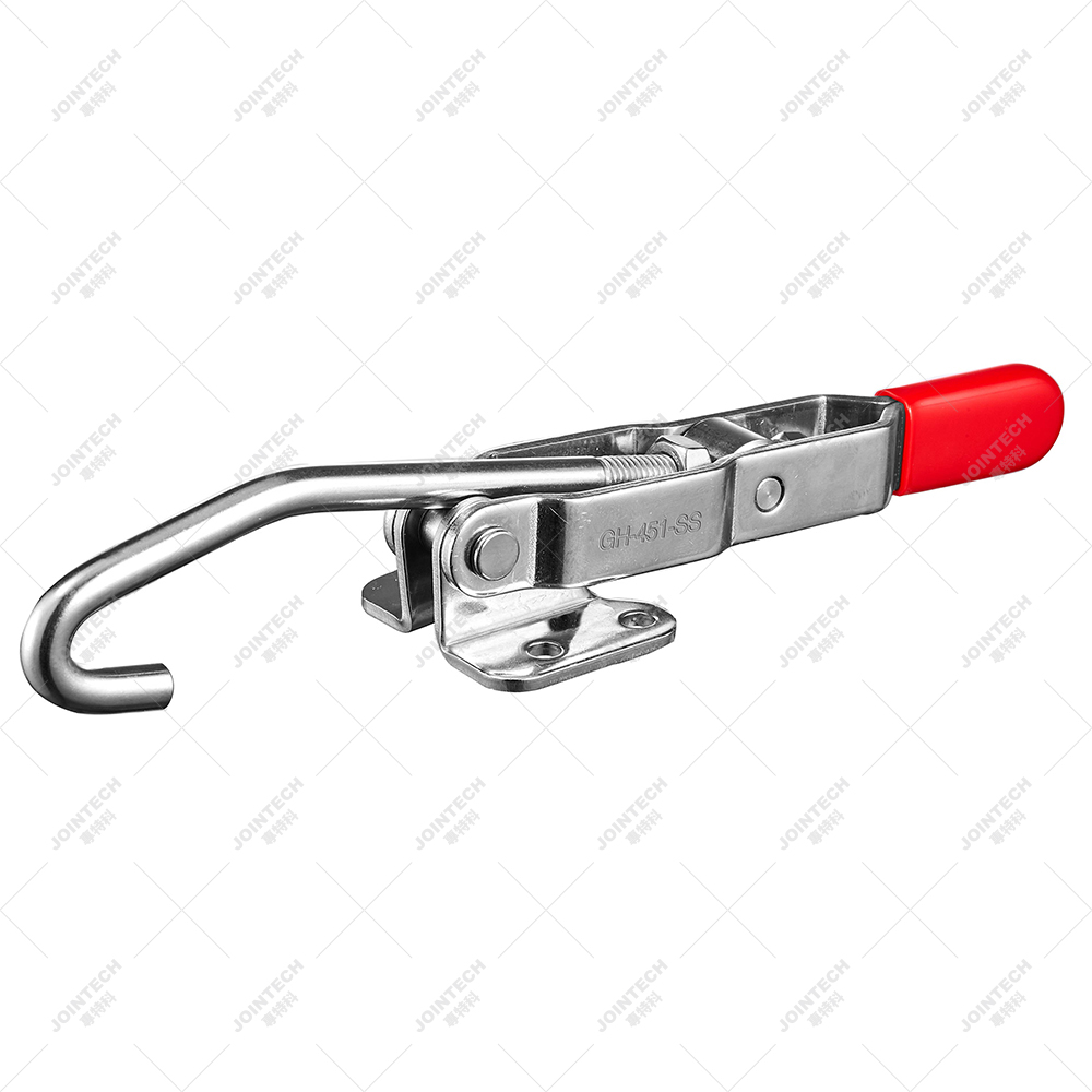SUS304 J-hook Quick Release กดค้างไว้ที่สลัก Action Toggle Clamp